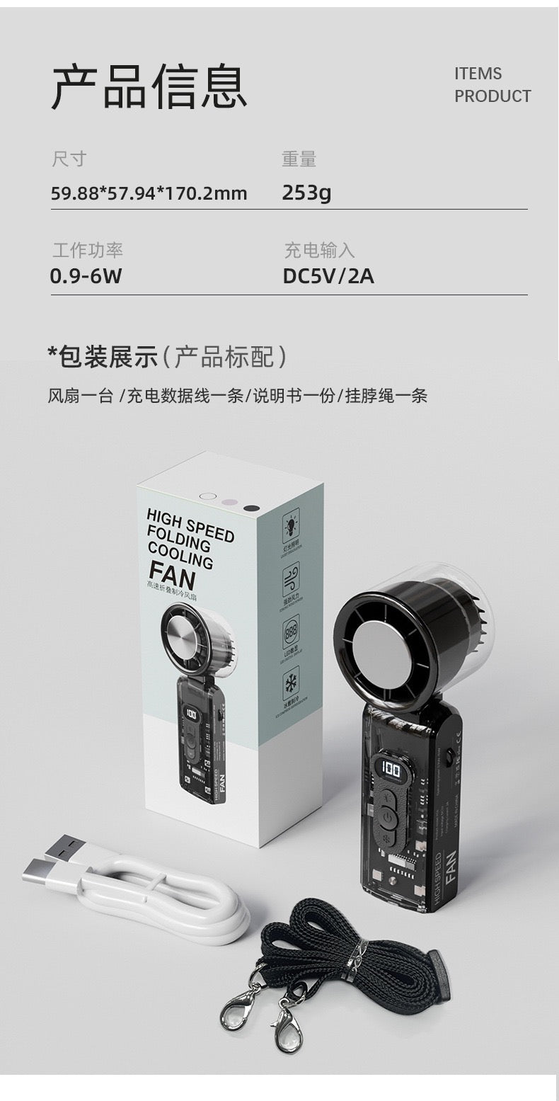 High-end cooling fans